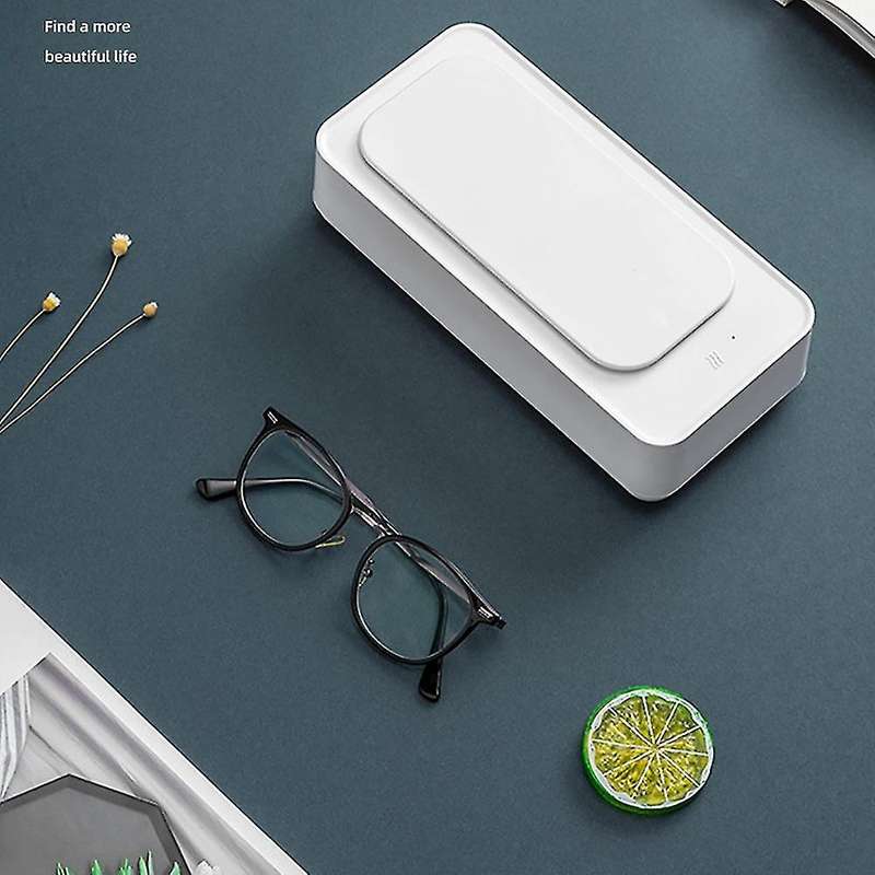 Ultrasonic Portable Glasses Watch Jewelry Cleaning Machine Us Plug