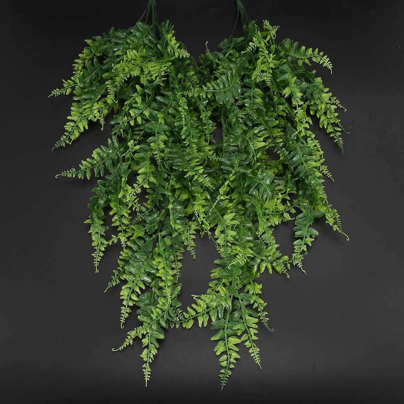 Plants Vines Fern Persian Rattan Fake Hanging Plant -8 Pcs