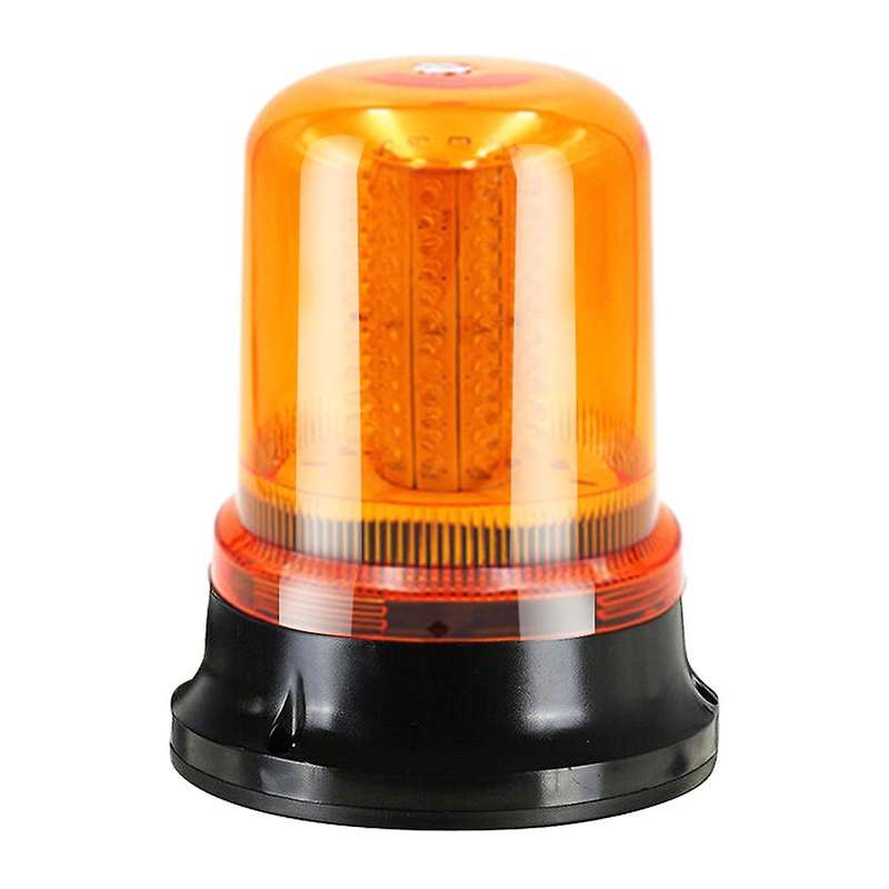 Amber 80led Beacon Lamp Rotating Strobe Emergency Warning Light