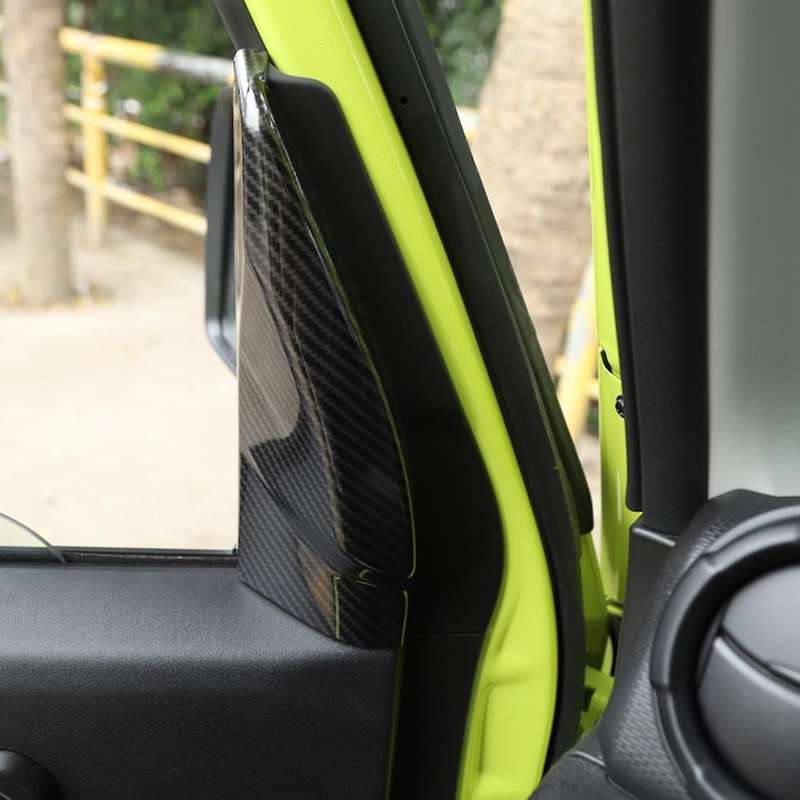 For Suzuki Jimny 2019 2020 2021 2022 A Pillar Decoration,carbon Fiber