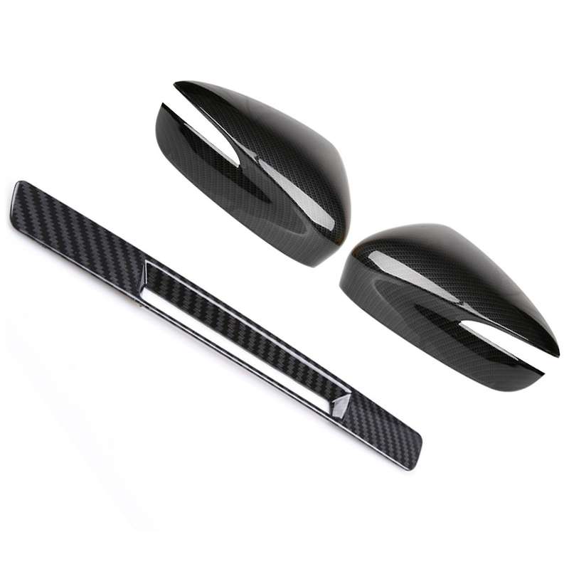 For Mazda Cx3 Console Carbon Fibre Liquid Crystal Screen Trim Strip