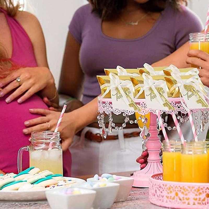 50 Set Wedding Favors for Party Bottle Opener with Card Tag & Ribbon