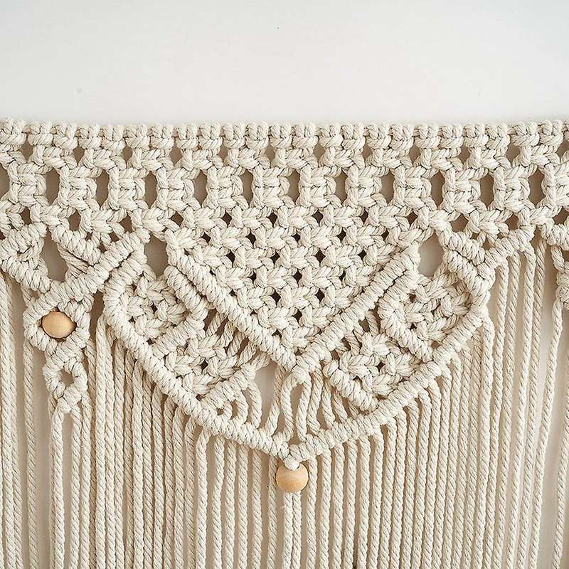 Boho Macrame Wall Hanging,macrame Tapestry,cotton Handmade Home Decor