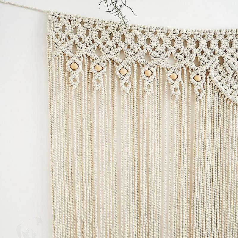Boho Macrame Wall Hanging,macrame Tapestry,cotton Handmade Home Decor