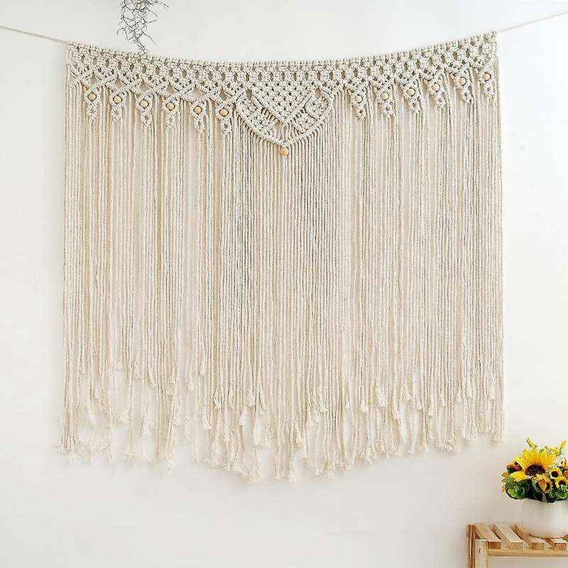 Boho Macrame Wall Hanging,macrame Tapestry,cotton Handmade Home Decor