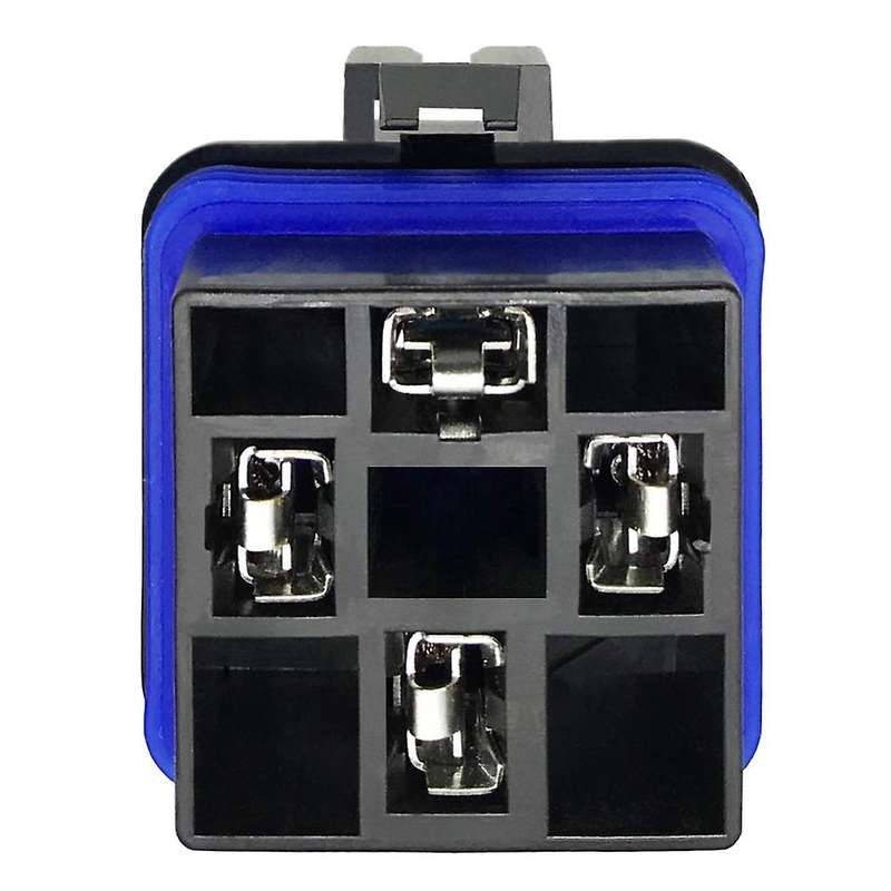4-pin 80/60amp 12v Dc Relay with Harness,5pack Relay for Marine Boat