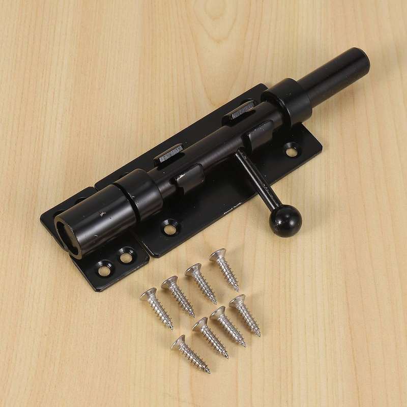 2pcs Stainless Steel Latches Sliding Door Bolt for Barn Shed Basement