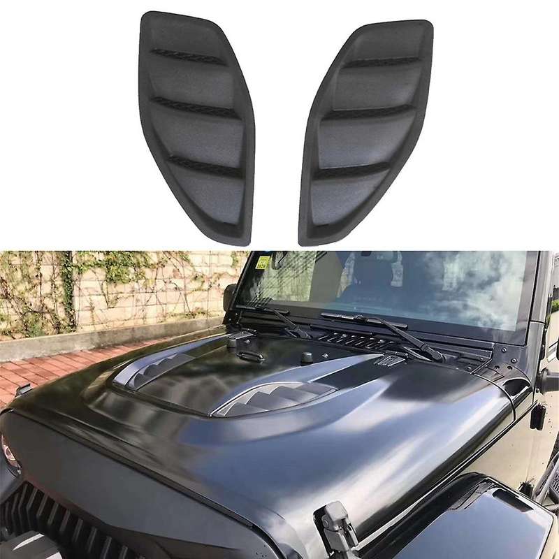 Front Hood Engine Air Outlet Vent Decoration Cover Trim