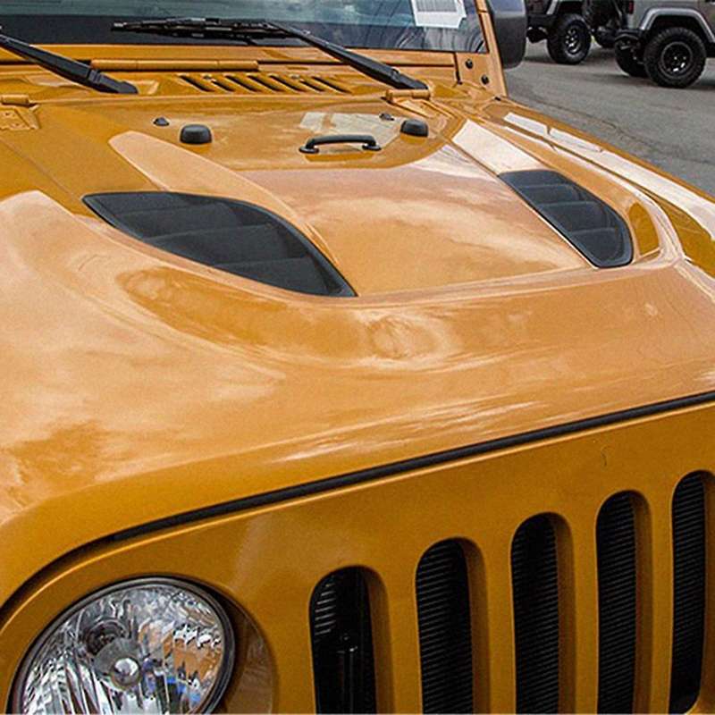 Front Hood Engine Air Outlet Vent Decoration Cover Trim
