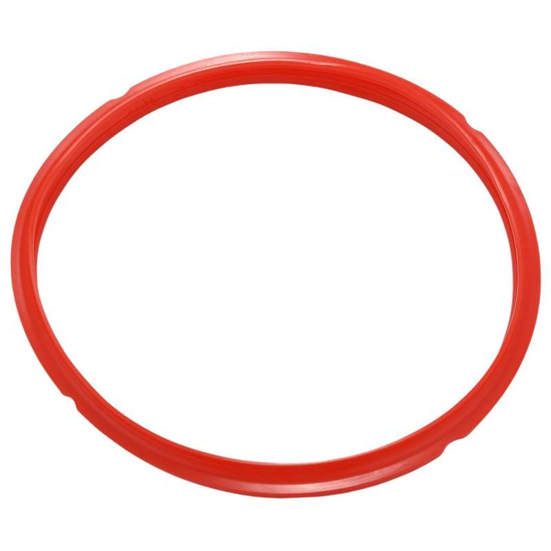 Silicone Sealing Ring, Red, Blue and Transparent White, Pack Of 12