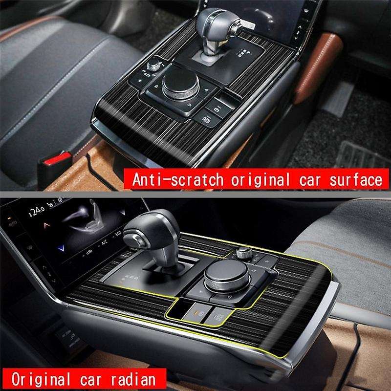 Car Central Gear Panel Control Panel Decal Interior Modification