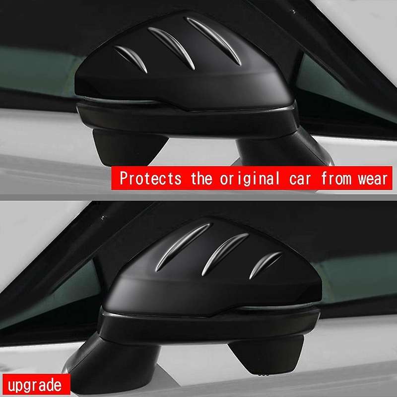 Car Matte Black Rearview Cover for Honda Hr-v Vezel Mugen Style