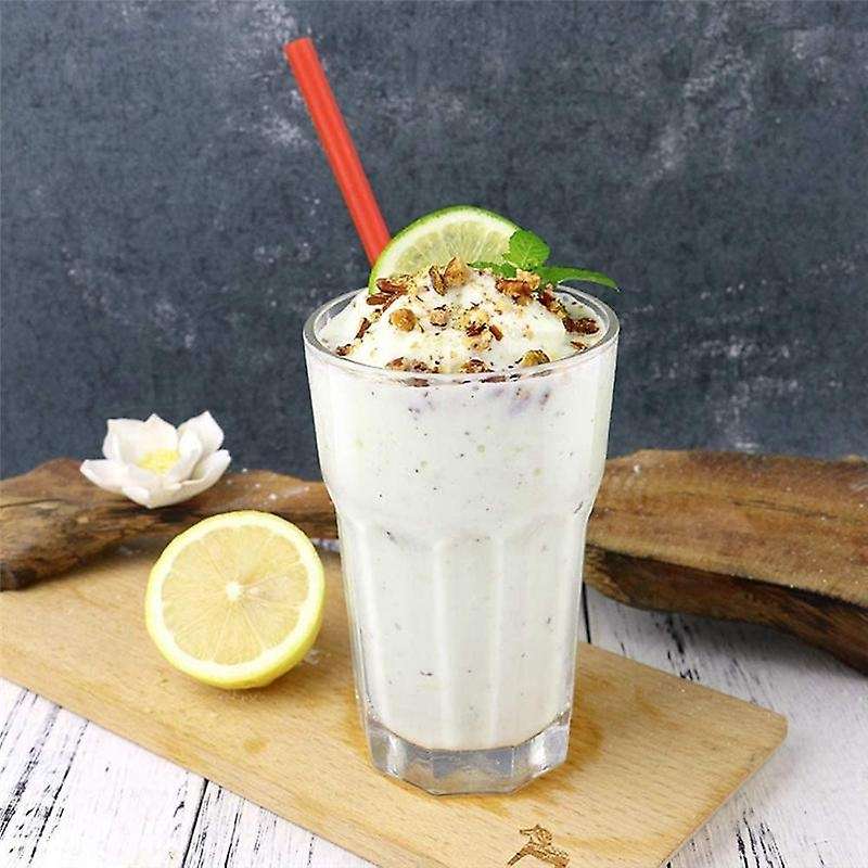300pcs 10.3in Jumbo Straws Smoothie Straws Assorted Bright Colors