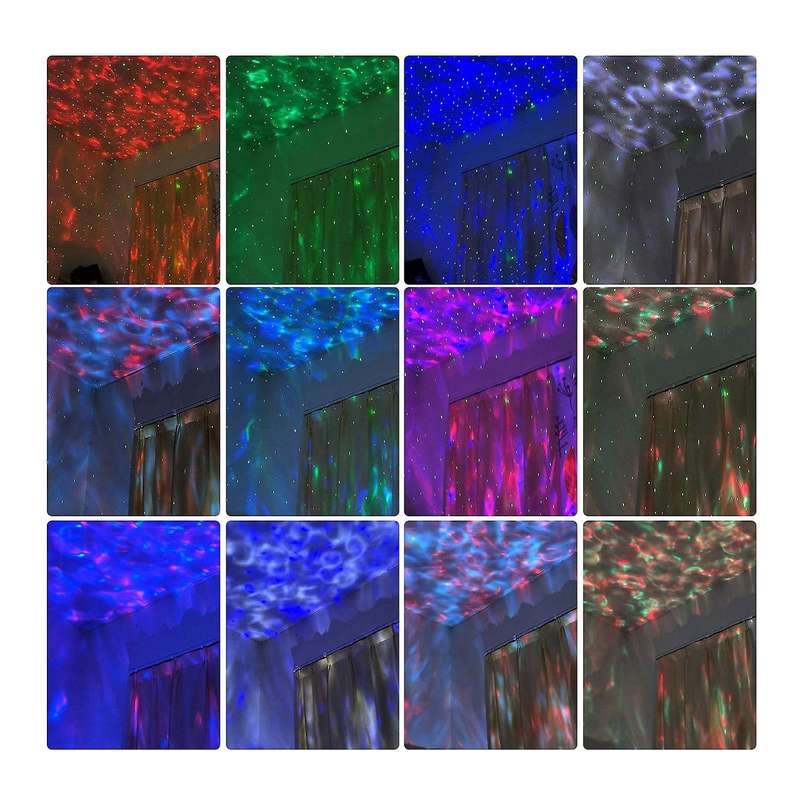 Galaxy Projector Night Light with Voice Control, 21 Lighting Effects