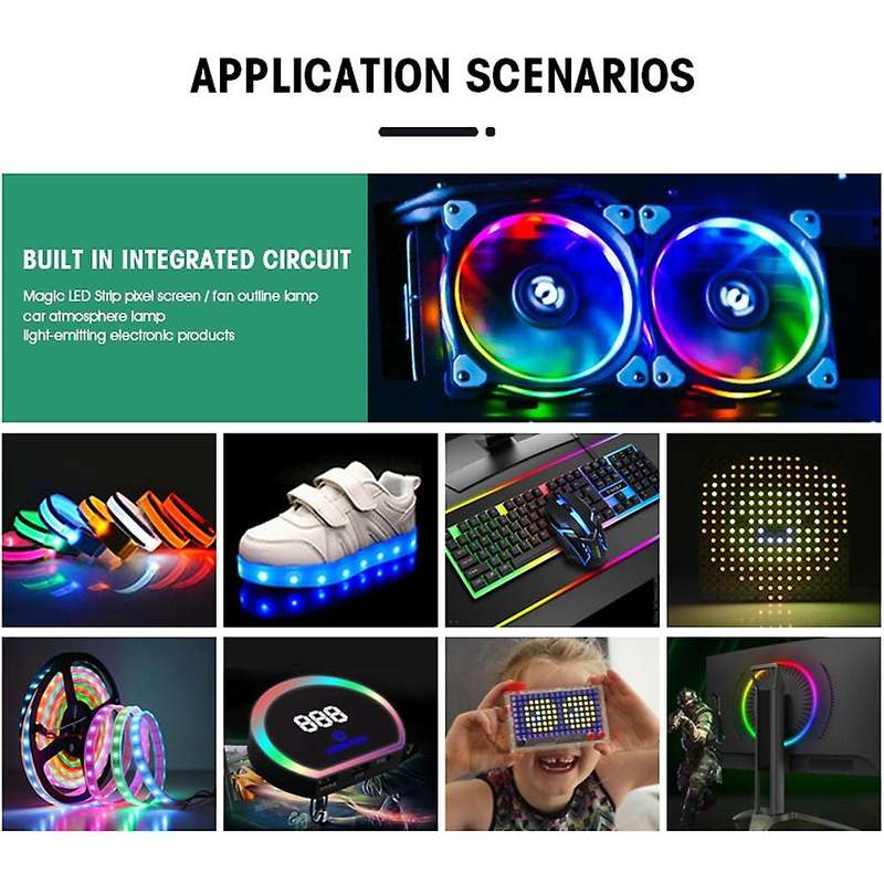 100pcs Side-a Sk6812 In Led Chip for Strip Display Screen Addressable