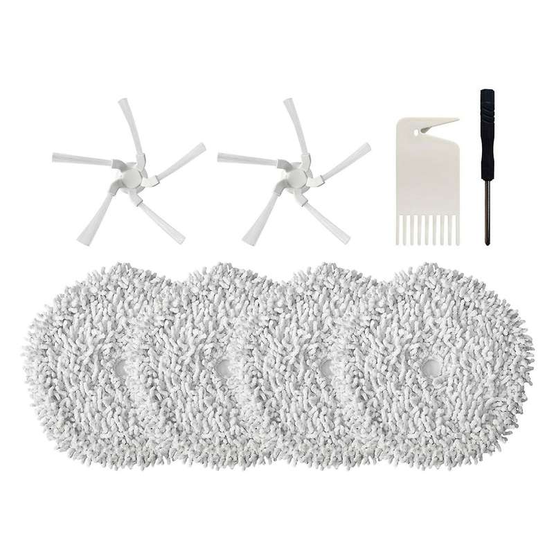 Accessory Kit Vacuum Cleaner Side Brush Mop Cloth Replacement Parts