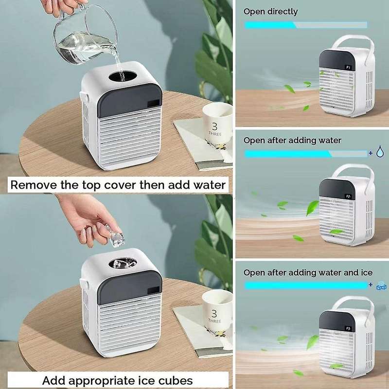 Portable Air Conditioner Fan, Personal Mini Evaporative Air Cooler
