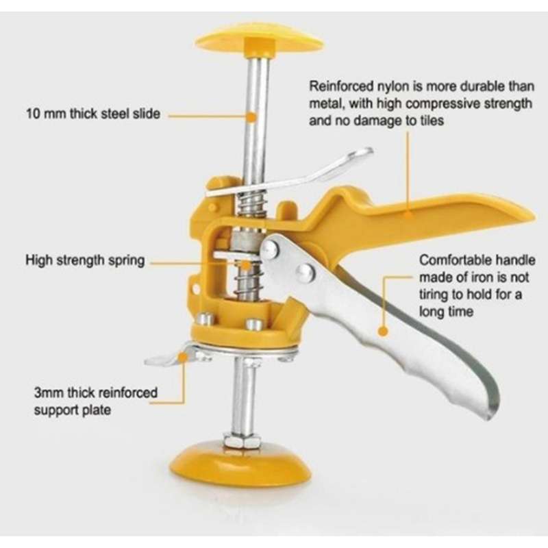 2pcs Tile Leveling System Leveler Wall Tile Paving Locator Tool