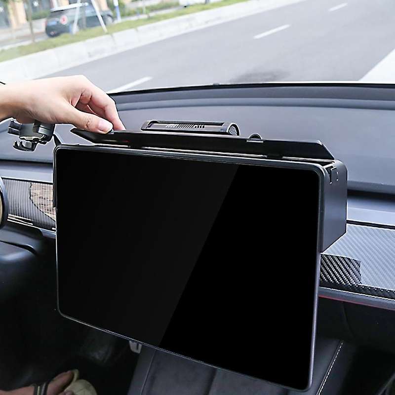 For Tesla Model 3/y 2021 Central Mobile Phone Holder with Storage Box