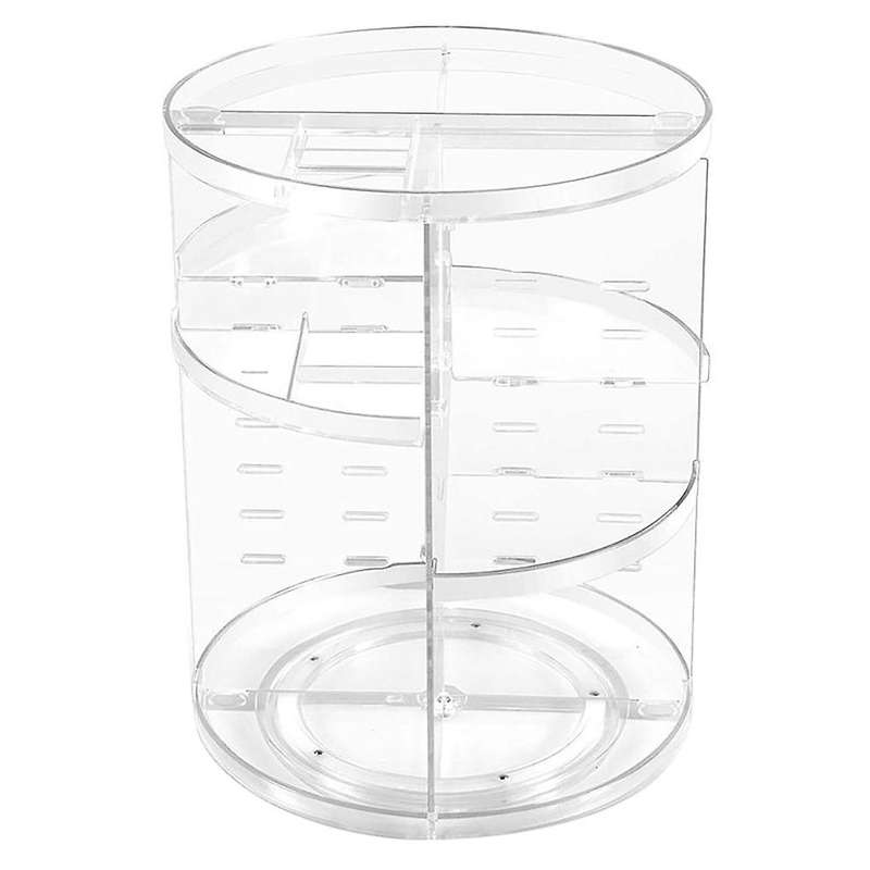 Diy Rotating Multilayer Cosmetic Organizer Skin Care Organizer 360 C