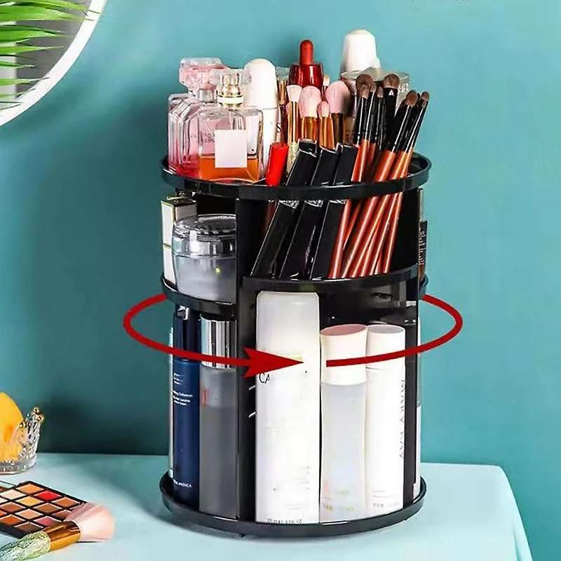 Diy Rotating Multilayer Cosmetic Organizer Skin Care Organizer 360 A