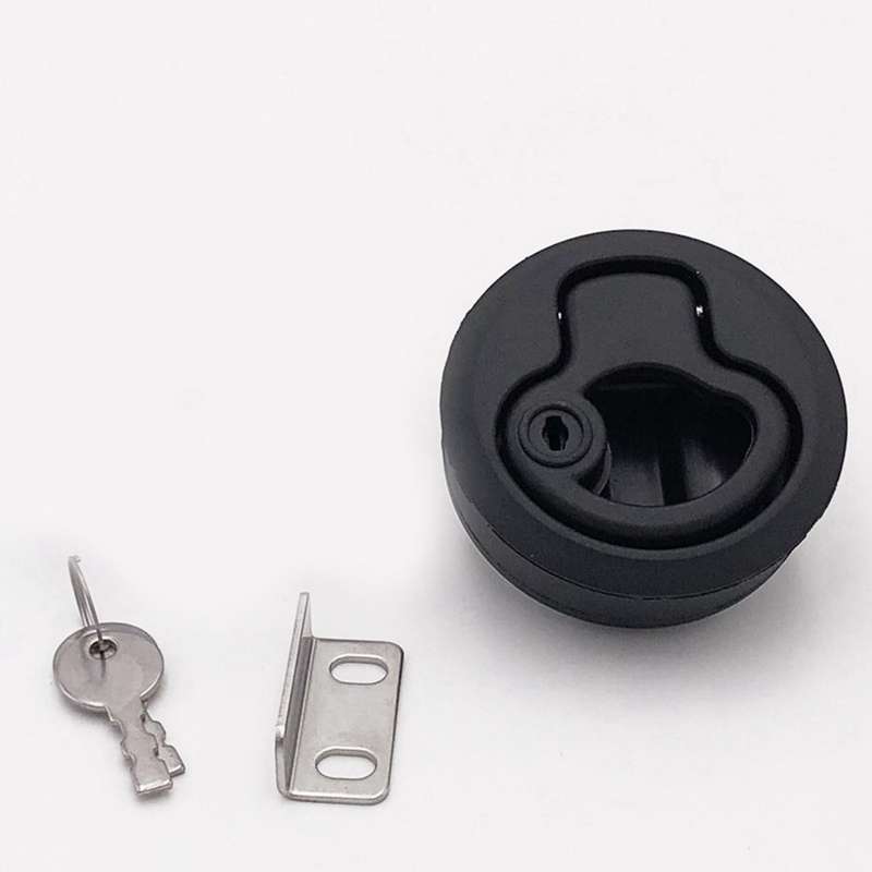 Rv Lock Yacht Door Lock Press Handle Door Lock Plastic Handle