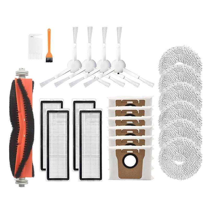 For Xiaomi Mijia Main Side Brush Hepa Filter Mop Cloth Spare Parts