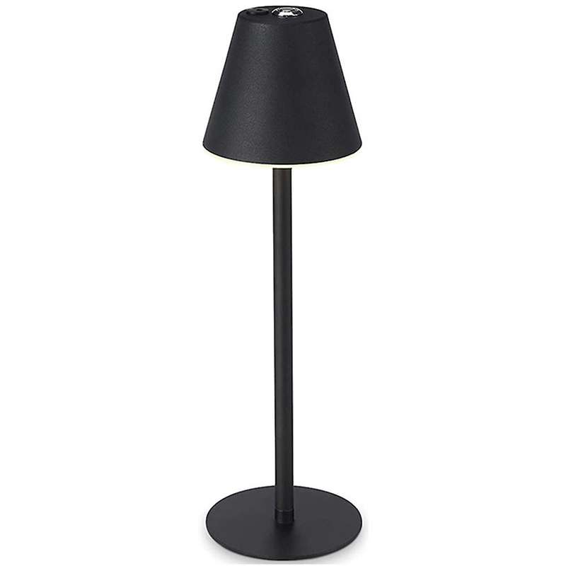 Led Hotel Coffee Restaurant Bar Atmosphere Table Lamp(black)us Plug