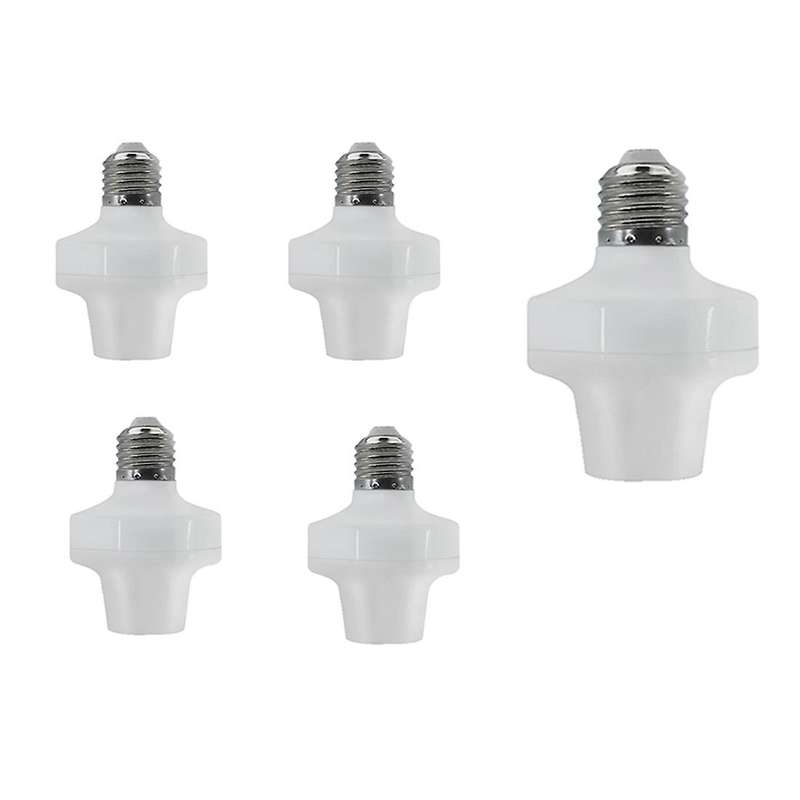 5pcs E27 Smart Bulb Adapter Lamp Base for Ewelink App Control Socket