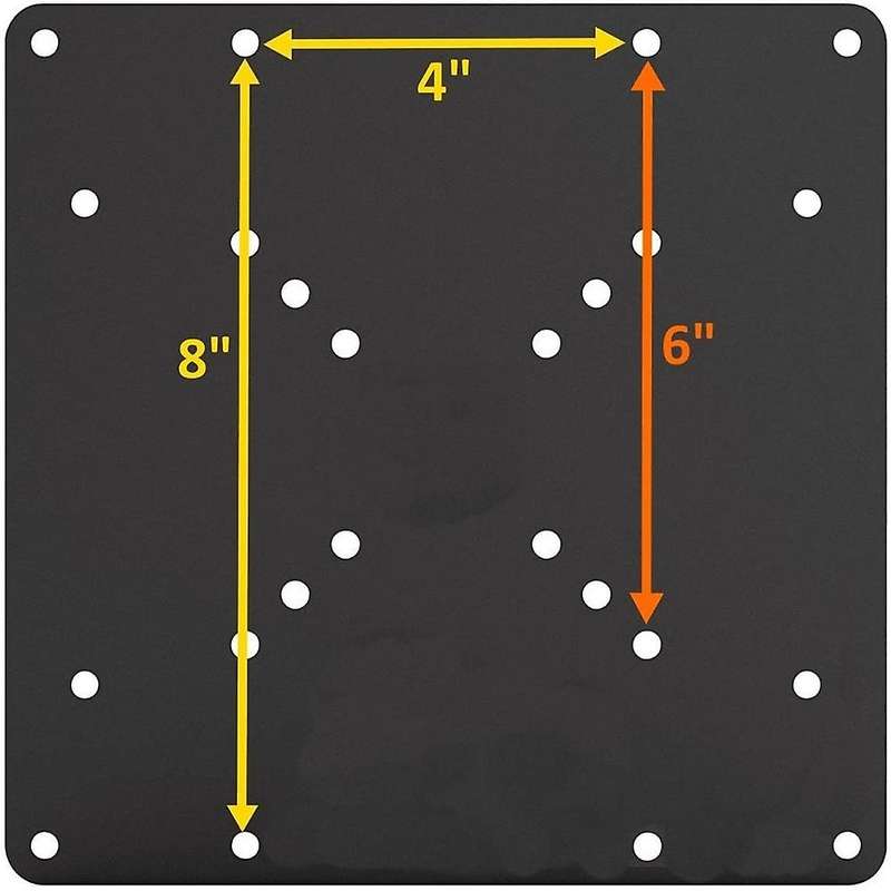 Vesa Mount Adapter Plate for Tv Mounts, Convert 75x75 to 200x200mm