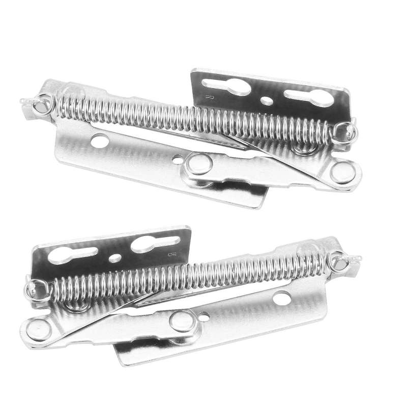 2x 80 Degree Sprung Hinges Cabinet Door Lift Support Cupboard