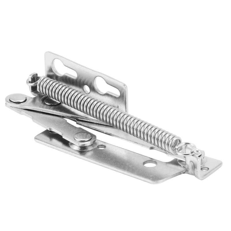 2x 80 Degree Sprung Hinges Cabinet Door Lift Support Cupboard