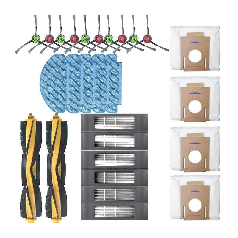 Roller Brush Filters Kit for Ecovacs Deebot Ozmo T8 T8 Aivi Cleaner