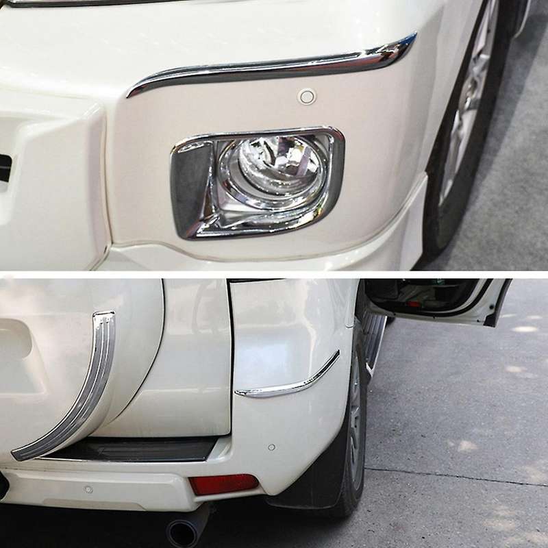 Car Front+rear Bumper Protection Paster Spoiler Fog Lamp Air Knife