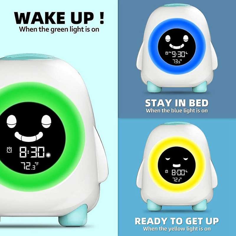 Kids Alarm Clock,alarm Clock for Kids, Ready to Wake Up Sleep Trainer