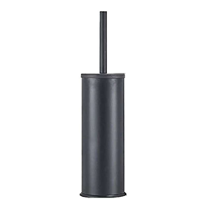 Aluminum Cleaning Toilet Brush Bathroom Toilet Brush (black)