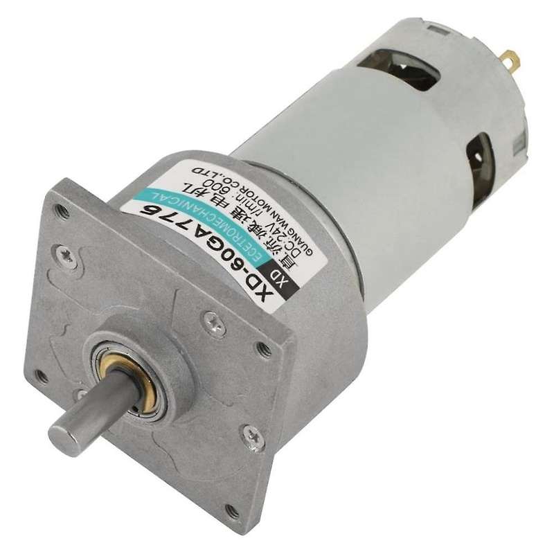 35w Dc Gear Speed Adjustable Large Torque Motor Cw/ccw(24v 600rpm)