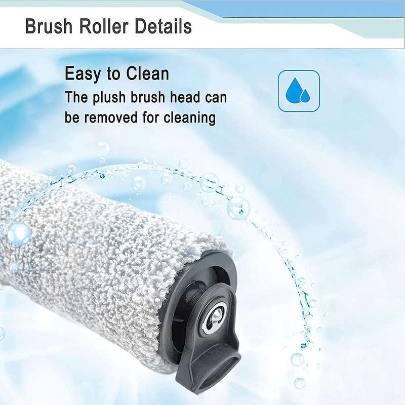 10 Pcs Replacement Brush Roller Vacuum Hepa Filter Kit