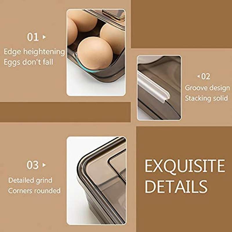 Egg Holder for Refrigerator,multi-layer Egg Container,for Stores Eggs