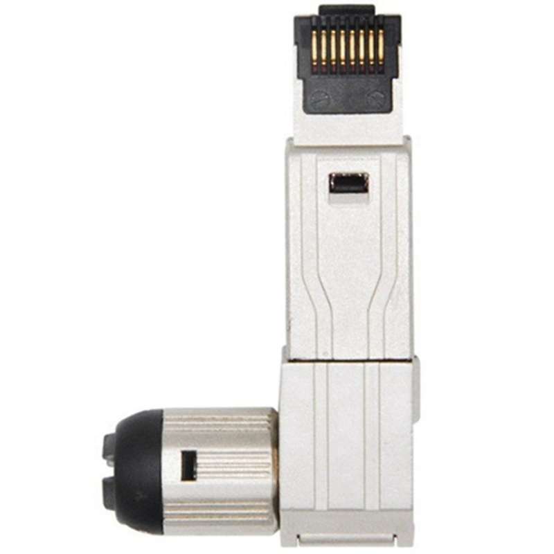 5 Pcs Cat8 Industrial Ethernet Connector Rj45 Shielded Field Plug