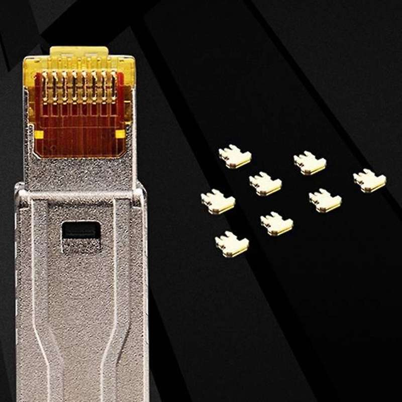 5 Pcs Cat8 Industrial Ethernet Connector Rj45 Shielded Field Plug