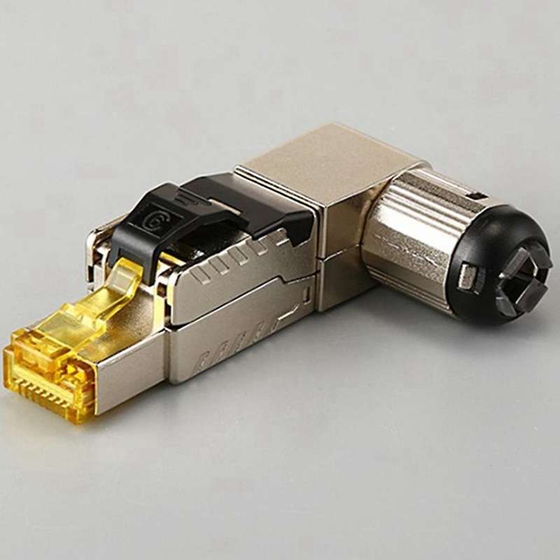 5 Pcs Cat8 Industrial Ethernet Connector Rj45 Shielded Field Plug
