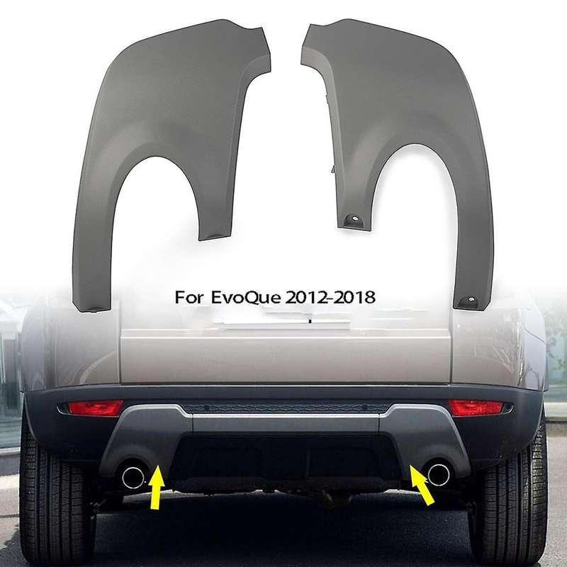 Left Rear Exhaust Pipe Towing Hook Cover Trim