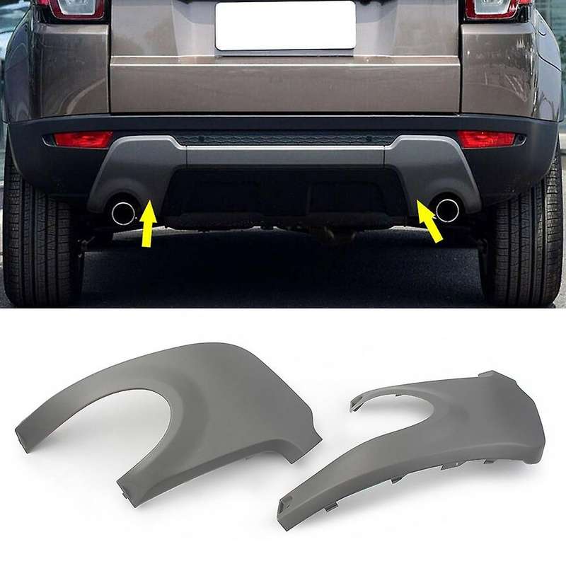 Left Rear Exhaust Pipe Towing Hook Cover Trim