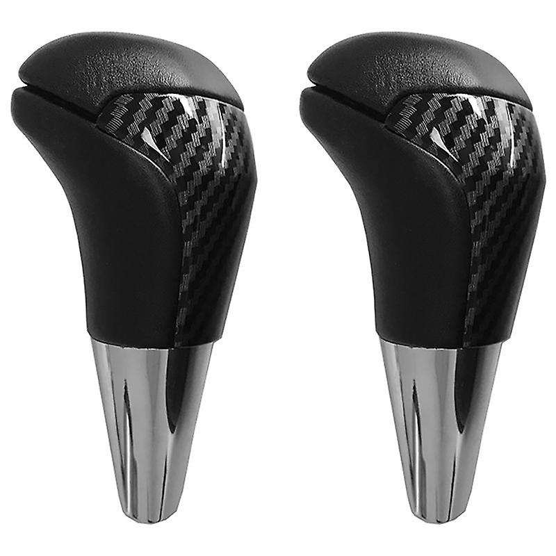 For Toyota Land Cruiser Carbon Fiber Pu Leather Automatic Shifting