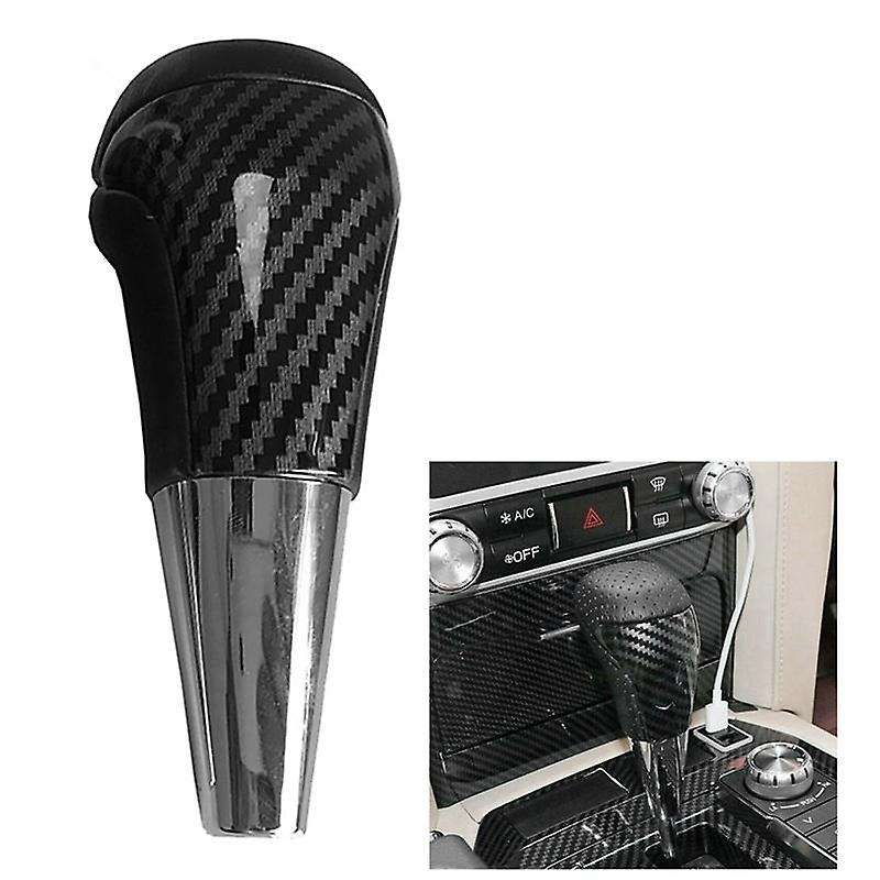 For Toyota Land Cruiser Carbon Fiber Pu Leather Automatic Shifting