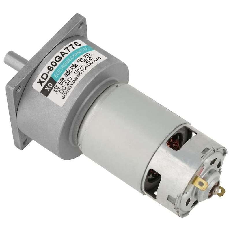 35w Dc Gear Speed Adjustable Large Torque Motor Cw/ccw(24v 200rpm)