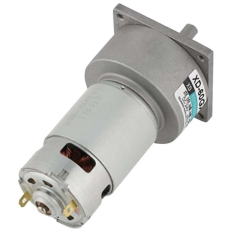 35w Dc Gear Speed Adjustable Large Torque Motor Cw/ccw(24v 200rpm)
