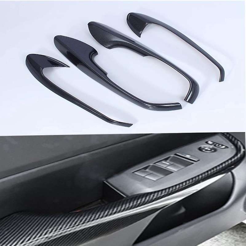 Car Window Glass Switch Side Trim Strip Inner Armrest Panel