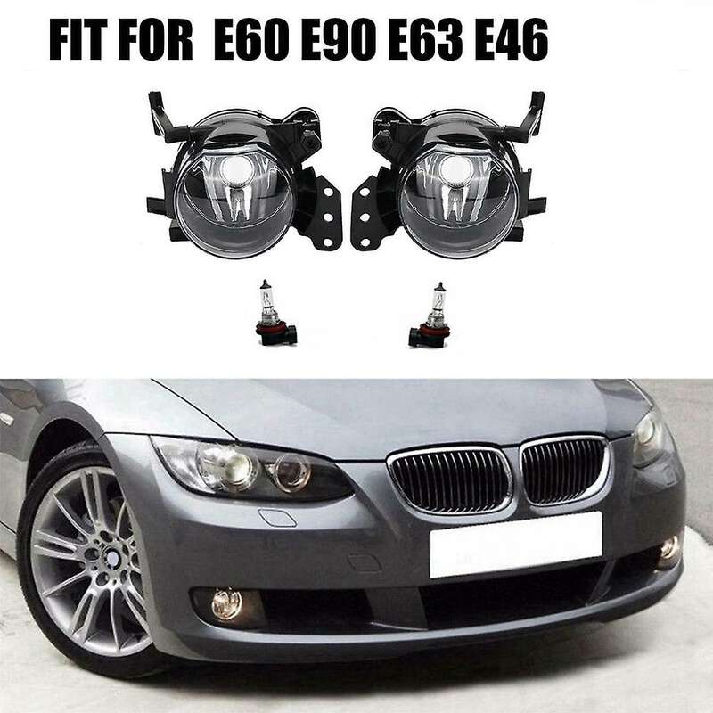 Fog Lights Assembly for Bmw 3 5 6 Series E60 Front Bumper Fog Lamp